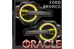 Oracle Lighting Color shift RGB+W Headlight Halo Upgrade Kit, No Controller - Bronco 2021+