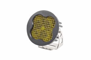 Diode Dynamics SS3 Pro, Round - Flood, Yellow