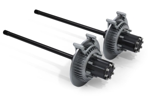 Teraflex Rear CRD60 8-Lug Full-Float Conversion Kit w/ Performance Rotors for 3.25in Tube - JK Sport/Sahara