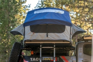 Roam Vagabond Rooftop Tent w/Annex - Slate Grey/Navy Blue