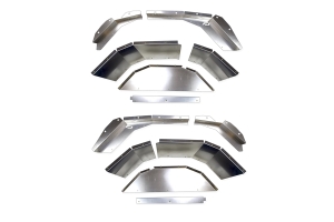 Motobilt Rear Aluminum Inner Fenders - Bare - JT 