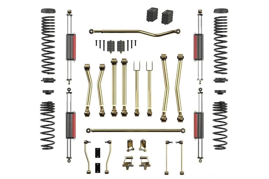 MetalCloak 3.5in Mid-Arm Game Changer Lift Kit - JL 4xe