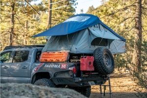 Roam Vagabond Rooftop Tent - Slate Grey/Navy Blue