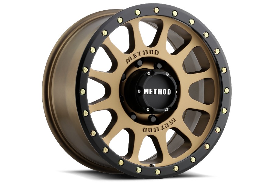 Method Race Wheels 305 NV Series Wheel 18x9.0 6x5.5 18mm Offset Bronze Matte Black Lip - Bronco 2021+