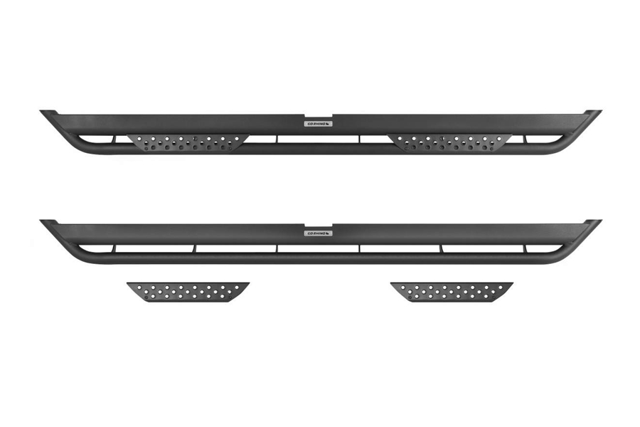 Go Rhino Dominator Xtreme DT Side Steps w/ Mounting Bracket Kit - JT