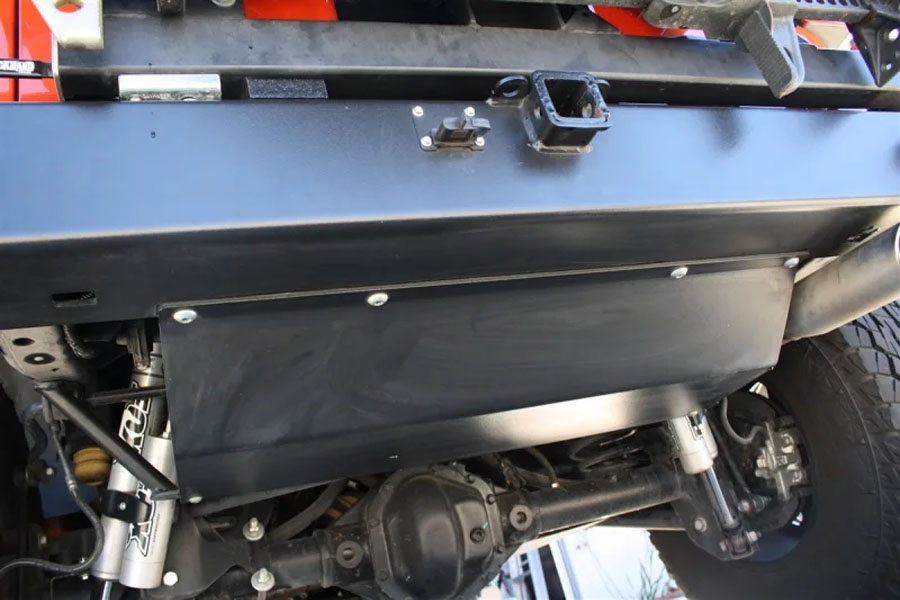 Rock Hard 4x4 Muffler Skid Plate - JK