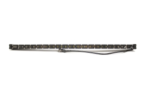 Race Sport Lighting 32in 5w LoPro Ultra Slim LED Light Bar with Amber Marker and Running Light Function 150w, Includes Rocker Switch Harness