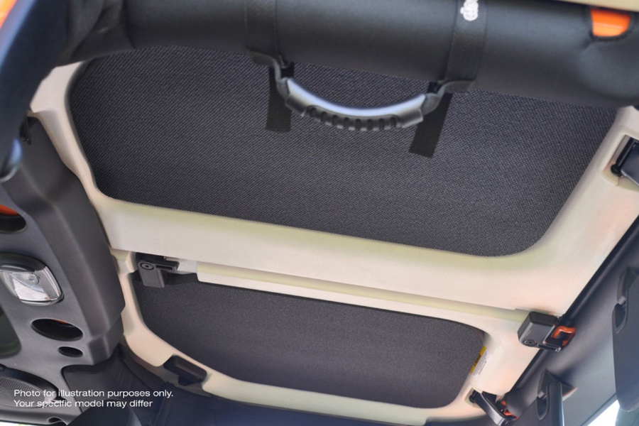 DEI Sound Deading Complete Headliner Kit, Gray Leather Look - JK 2dr 11-18