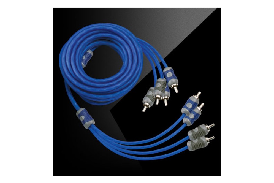 Kicker K-Series 4-Channel Signal Cable - 6 Meter