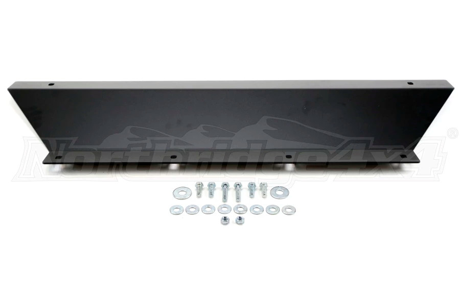 LOD Signature Series Shorty Front Bumper Skid Plate Black Powder Coated - JK
