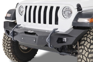 LOD Offroad Black Ops Full Width Winch Front Bumper (Black Powder Coated) - JT/JL/JK