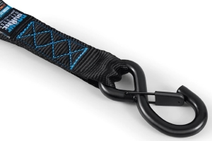 Borne Off-Road Heavy-Duty Ratchet Tie-Down Kit 2-Pack Black