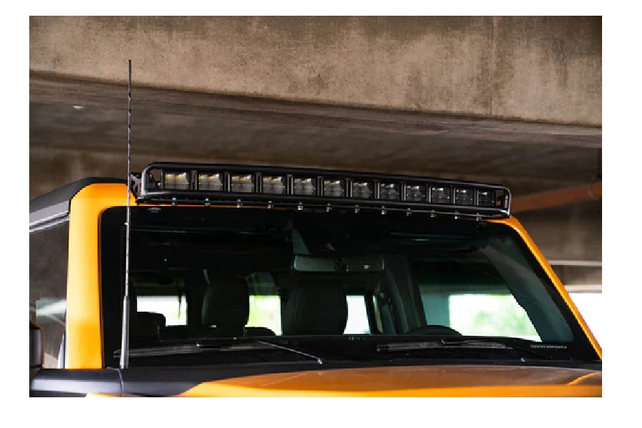 DV8 Offroad 40in Curved Light Bar Mount - Bronco 2021+