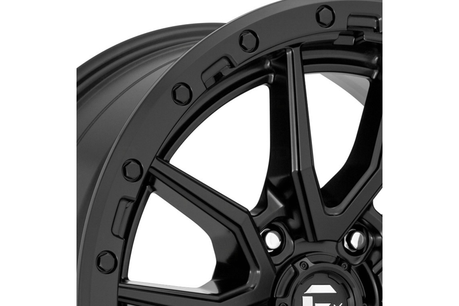 Fuel Offroad Rebel D679 Series Wheel, 17x9 5x5 - Matte Black - JT/JL/JK