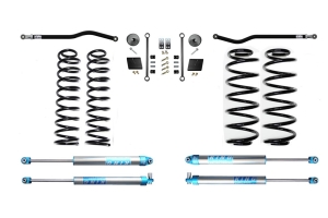 EVO Manufacturing 2.5in Enforcer Stage 1 Plus Lift Kit w/ King Shocks - JL Diesel 