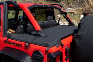 Rampage Tonneau Cover, Black  - JL 4Dr