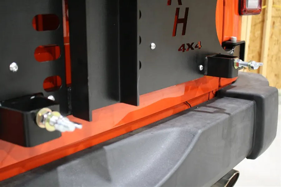 Rock Hard 4X4 Freedom Series Body Mount Tire Carrier  - JK