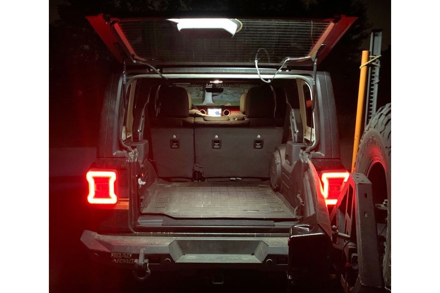 Quake LED 39 Inch LED Rear Cargo Interior Lightbar Kit - JK/JL