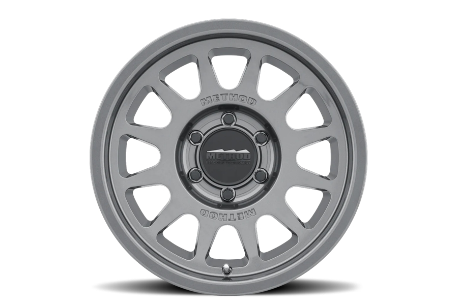 Method Race Wheels 703 Series Bead Grip Wheel, 16x8 6x5.5 - Gloss Titanium - Bronco 2021+