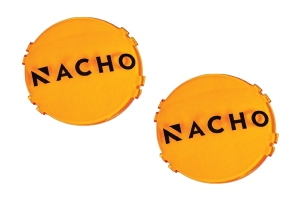 Nacho Offroad Technology Quatro Lens Cover, Amber - Pair