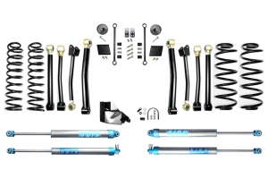 Evo Manufacturing HD 4.5in Enforcer Stage 4 Lift Kit w/ King 2.0 Shocks - JL 