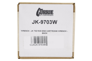 Currie Enterprise Removable Cartridge Tie Rod Ends Wrench - JK