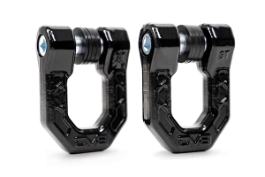 DV8 Offroad Elite Series D-Rings, Black - Pair