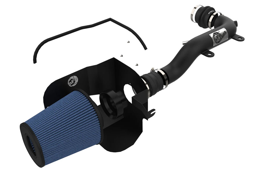 aFe POWER Magnum FORCE Stage-2 XP Cold Air Intake System - Black w/ Pro 5R Filter - JL/JT 3.6L