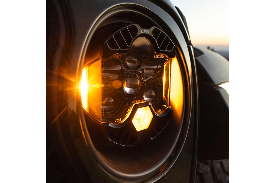 Baja Designs Replacement DOT LP6 LED Headlight - Amber DRL