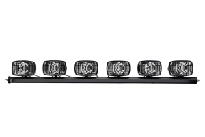 KC HiLites 50in Xross Bar w/Gravity G46 LED 6-Light Kit - JK