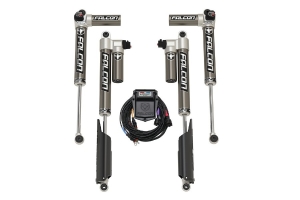 Teraflex Falcon SP2 3.5 e-Adjust Piggyback Shock Kit, 3.5-4.5in Lift - Long Travel - JT 