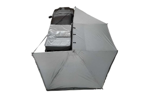 Overland Vehicle Systems Nomadic 270-Degree Awning w/ Wall 1, 2, 3 and Mounting Brackets - Passenger Side 