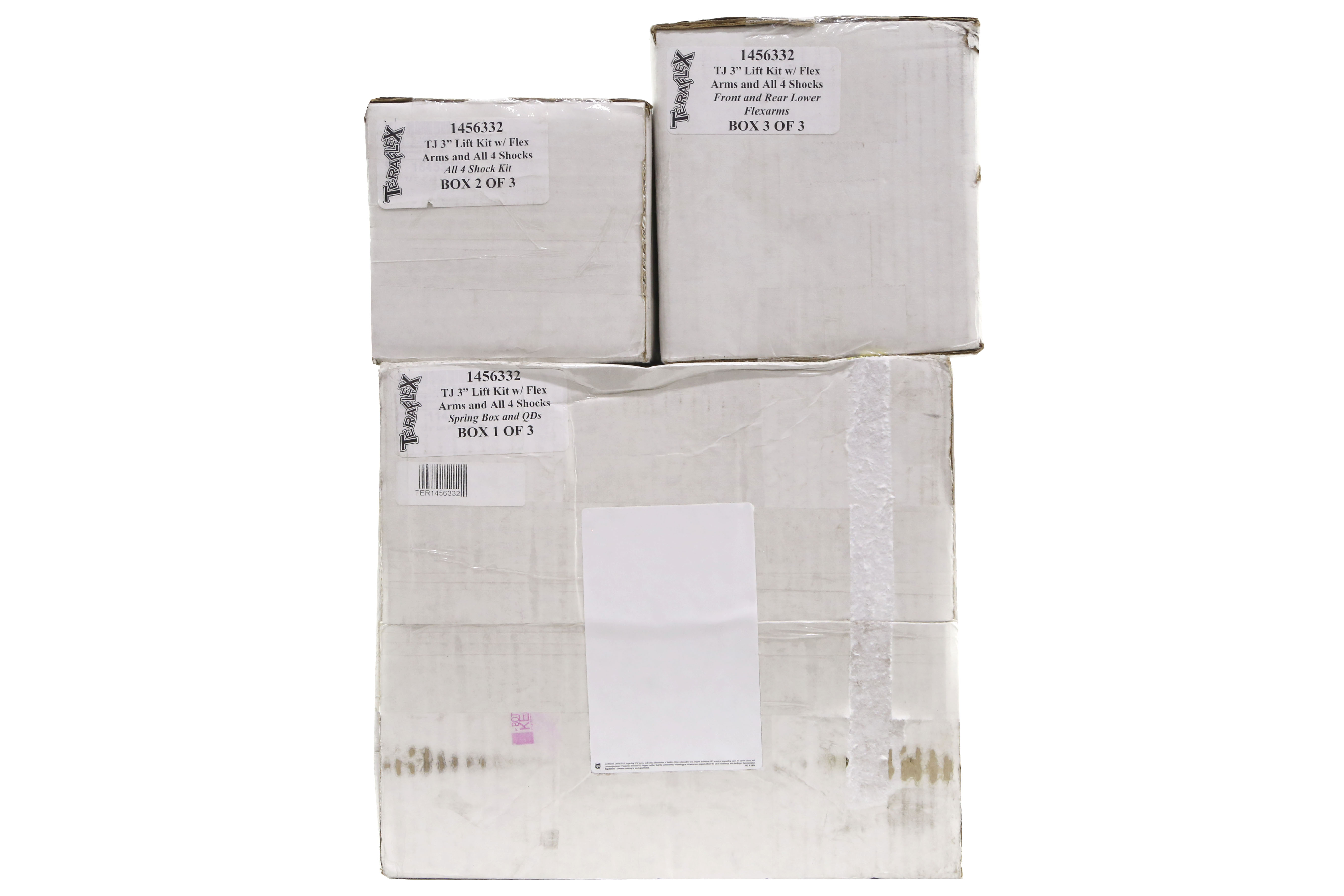 Teraflex 3in Lift Kit, w /FlexArms and Shocks - TJ/LJ