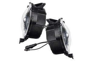 Oracle Oculus Bi-LED Projector Headlights - Satin Silver - JT/JL