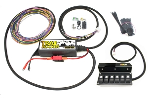 Painless Performance Products Trail Rocker Accesory Control System w/Overhead 6 Switch Box - JK 2009+