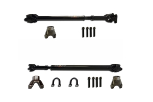 Adams Driveshaft Extreme Duty Series Front and Rear Spicer Solid 1310 CV Driveshafts - JK 4dr 