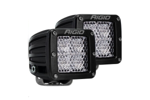 Rigid Industries D-Series PRO Flood Diffused Surface Mount Lights, Pair