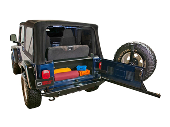 Tuffy Security Tailgate Security Enclosure Black