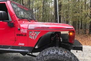 Motobilt 0in Highline Fender Flares - No Inner Fenders - LJ/TJ