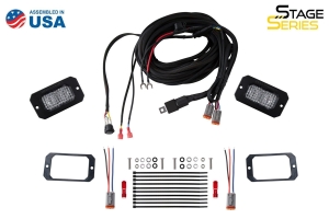 Diode Dynamics Stage Series Flush Mount Reverse Light Kit, C1 Pro