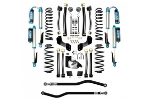 Evo Manufacturing 3.5in Enforcer Overland Stage 4 PLUS Lift Kit w/ Comp Adjuster Shocks - JL 