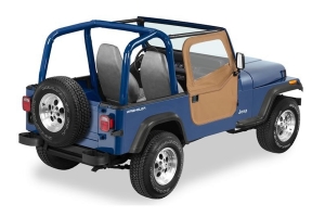 Bestop Full 2-Piece Fabric Doors - Spice - YJ/CJ-7 1980-95