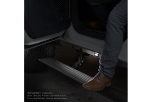 Go Rhino E-Board E1 Electric Running Board Kit, Bedliner Coating - Bronco 2dr 2021+