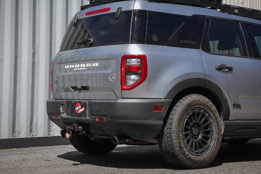 aFe Power Vulcan Series 2.5in Cat-Back Exhaust System - Carbon - Bronco Sport 2021+ 