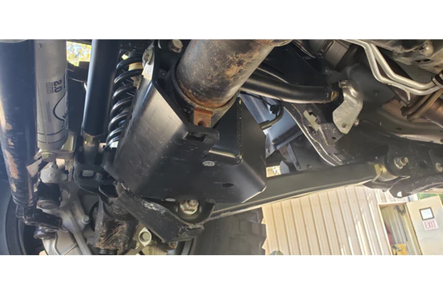Clayton Front Axle Disconnect Skid Plate - JL/JT 