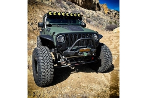 Motobilt Tomahawk Frame Chop Front Bumper w/Bull Bar - Bare  - JT/JL/JK
