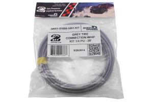 Wild Boar TIRE CONNECTION WHIP KIT 1/4IN X 20FT Grey
