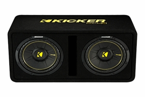 Kicker CompC Dual 10-Inch Subwoofer Enclosure 