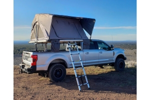 FreeSpirit Recreation High Country Series Premium 80in Roof Top Tent - Grey