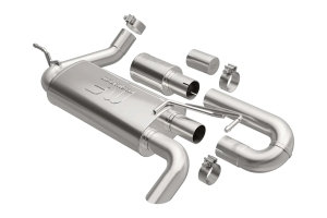 Magnaflow Overland Series Axle-Back Exhaust System - JK